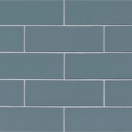 MSI 4" X 12" Glass Wall Tile - Sold by Carton (5 SF/Carton) Harbor Gray