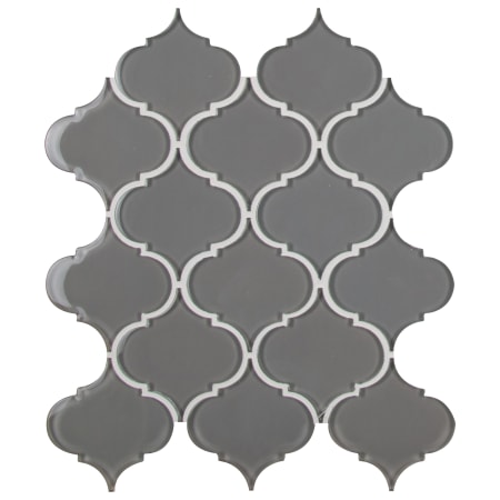 MSI 11" x 13" Specialty Arabesque/Baroque Mosaic Walls Tile - Glossy Glass Visual - Sold by Carton (8.9 SF/Carton) Pebble