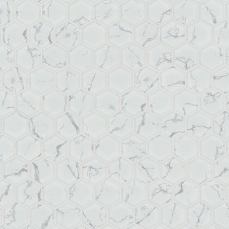 MSI Carrara - 11" x 12" Geometric Floor and Wall Tile - Matte Visual - Sold by Carton (14.85 SF/Carton) Carrara