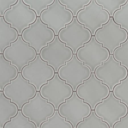 MSI Bianco Arabesque - 10" x 11" Arabesque Mosaic Sheet - Glossy Porcelain Visual - Sold by Carton (10.95 SF/Carton) Fog