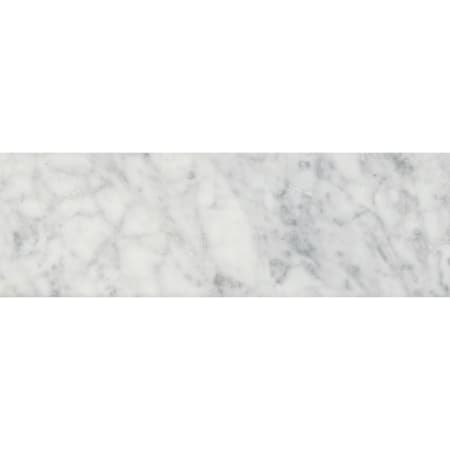 MSI Carrara White 4" x 12" Polished Marble Floor and Wall Tile - Sold by Carton (4.99 SF/Carton) Carrara White