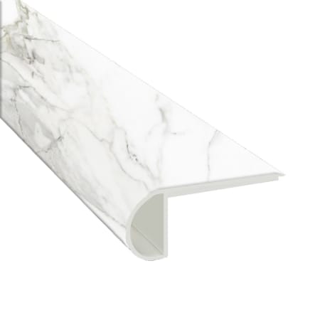MSI Trecento 94" x 3" Vinyl Glue Down or Nail Down Vinyl Flooring Stair Nose Calacatta Legend