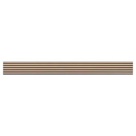MSI Acoustic Wood Slat 94-1/2" x 9-1/2" Wall Panel - Wood Grain Visual - Sold by Pallet (1,096.48 SF/Carton) Blonde