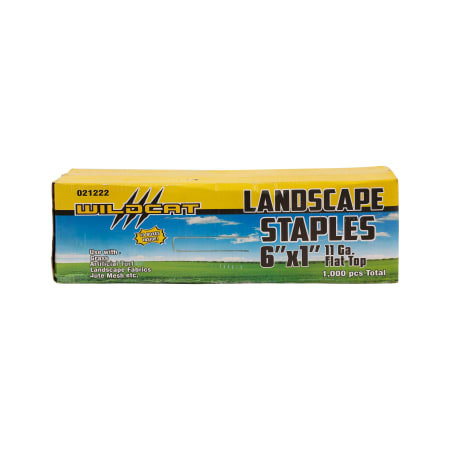 MSI Wildcat GA Landscape Staples 1" X 6" 11 Gauge - Sold by Carton (100 pieces/Carton) N/A