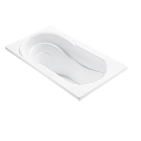 MTI Baths Reflection 4 60" Drop In DoloMatte Air Tub Elite with Left or Right Drain Matte White