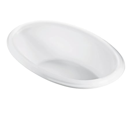 MTI Baths Andrea 13 66" Undermount DoloMatte Elite Ultra Air Whirlpool Tub with Center Drain Matte White