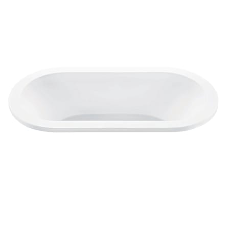 MTI Baths New Yorker 5 60" Drop In DoloMatte Elite Stream Air Tub with Center Drain Matte White