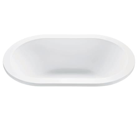 MTI Baths New Yorker 2 66" Drop In DoloMatte Microbubbles Air Tub with Center Drain Matte White