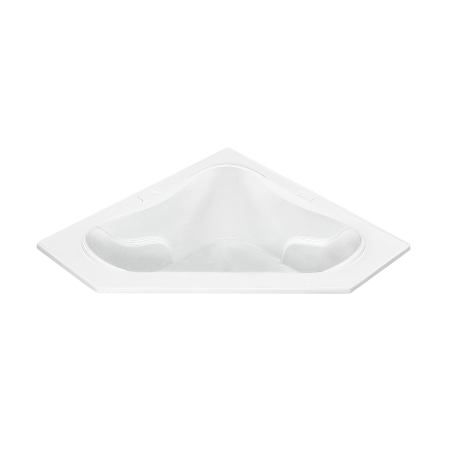 MTI Baths Cayman 1 60" Drop In Acrylic Air Bath and Ultra Whirlpool Tub with Center Drain and Overflow White