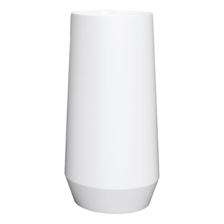 MTI Baths Acquabella Venet 15" Specialty Stone Composite Pedestal Bathroom Sink White / Matte