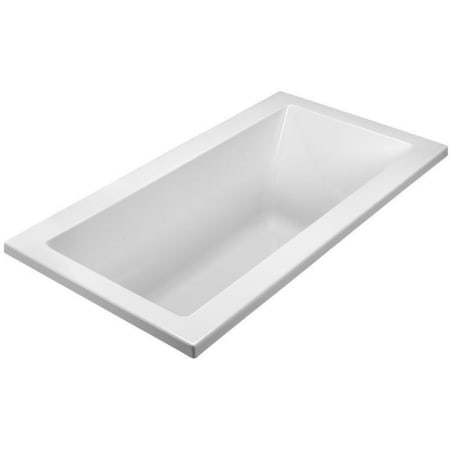 MTI Baths Undermount Acrylic Soaking Tub White