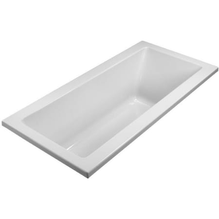 MTI Baths Undermount Acrylic Soaking Tub White