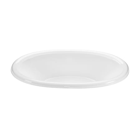 MTI Baths Victoria 3 72" Drop-In Acrylic Soaking Tub with Center Drain and Overflow White