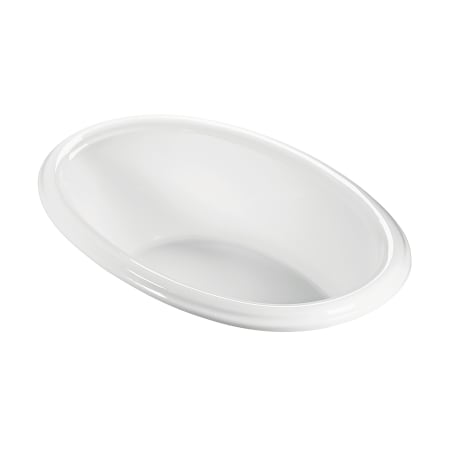 MTI Baths Victoria 1 69" Drop-In Acrylic Soaking Tub with Reversible Drain and Overflow White