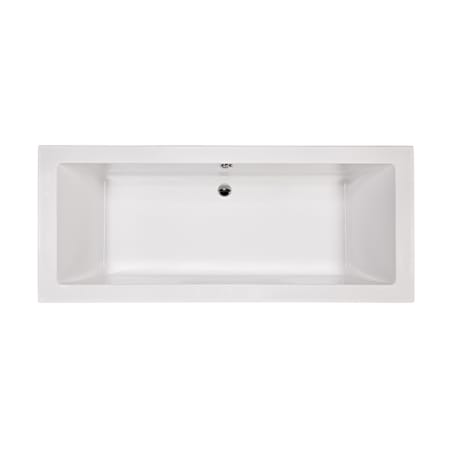 MTI Baths Andrea 27 Drop In or Undermount 86 x 36 Inch Tub with Microbubbles and Air Massage White
