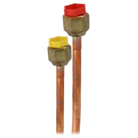 Mueller EZ-Pull 1/4" x 3/8" Insulated Factory-Flared Mini Split Line Set - 25' Length N/A