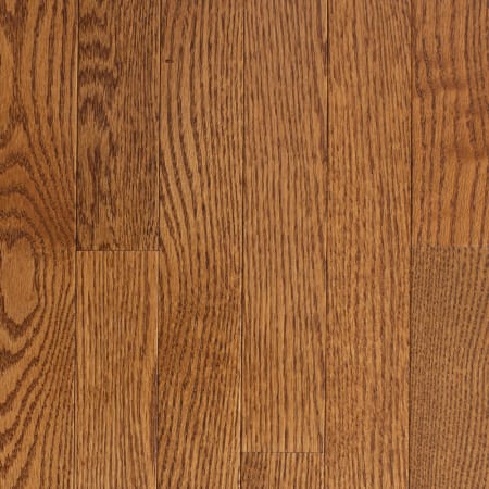 Mullican St. Andrews 2-1/4" Wide Smooth Solid Oak Hardwood Flooring with Medium Gloss - Sold by Carton (24 SF/Carton) Saddle