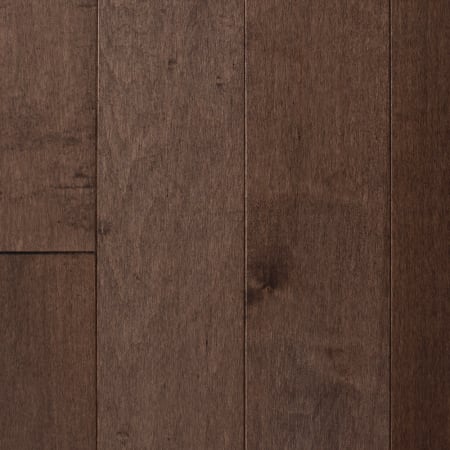 Mullican Muirfield 5" Wide Smooth Solid Maple Hardwood Flooring with Medium Gloss - Sold by Carton (20 SF/Carton) Cappuccino