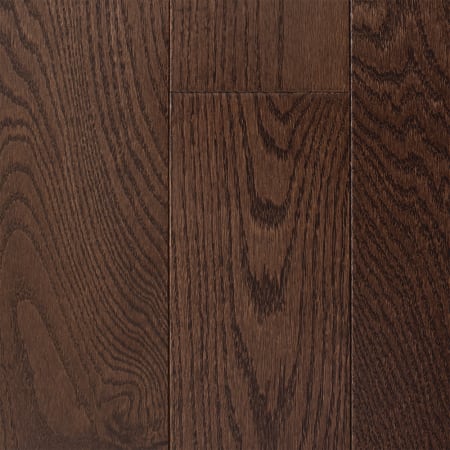 Mullican Muirfield 2-1/4" Wide Smooth Solid Oak Hardwood Flooring with Medium Gloss - Sold by Carton (24 SF/Carton) Dark Chocolate