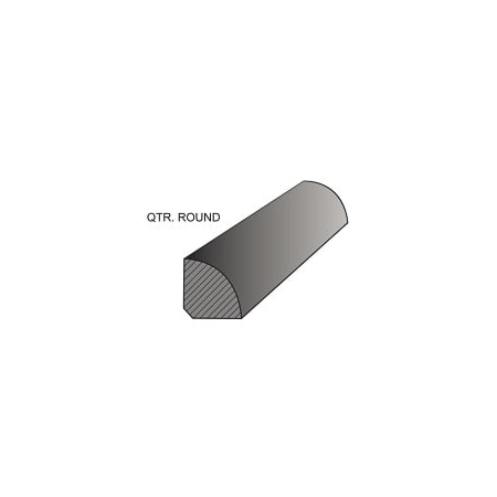 Mullican 78" x 3/4" Wood Nail Down Hardwood Quarter Round Provincial