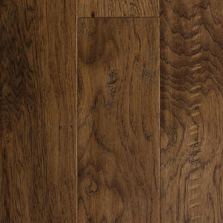 Mullican Oakmont 5" Wide Handscraped Engineered Hickory Hardwood Flooring with Low Gloss - Sold by Carton (38 SF/Carton) Provincial