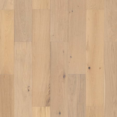 Mullican Castillian Cottage 6-1/2" Wide Wire Brushed Engineered White Oak Hardwood Flooring with Low Gloss - Sold by Carton (33.6 SF/Carton) North Shore