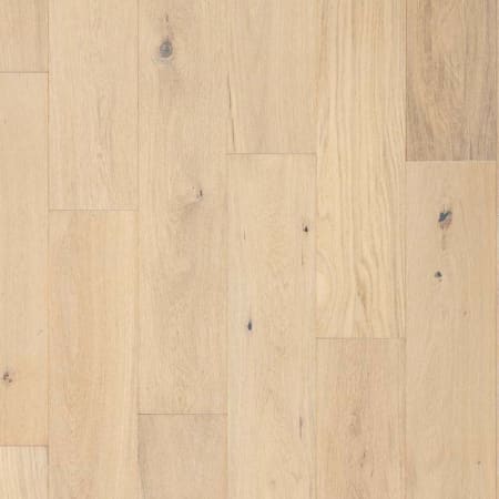 Mullican Castillian Cottage 6-1/2" Wide Wire Brushed Engineered White Oak Hardwood Flooring with Low Gloss - Sold by Carton (33.6 SF/Carton) Alabaster