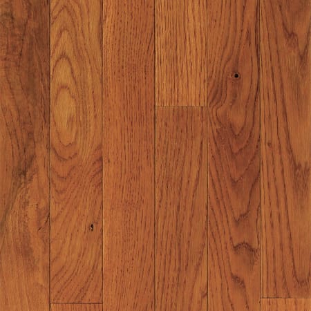 Mullican Oak Pointe 2.0 3" Wide Smooth Solid Oak Hardwood Flooring with Medium Gloss - Sold by Carton (24 SF/Carton) Gunstock