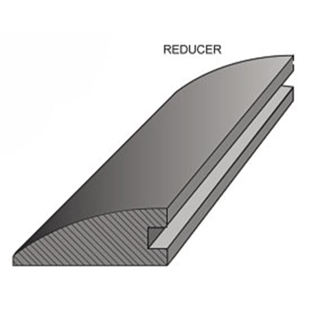 Mullican 78" x 2" Engineered Hardwood Nail Down Hardwood Flooring Reducer Alsace