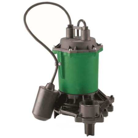 Myers 25300D900 - 4/10 HP Cast Iron / Thermoplastic Effluent Pump with Tether Float Switch N/A