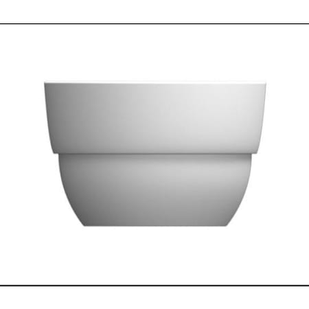 Nameeks-8055/A/R-Scarabeo By Nameeks-8055/A/R-Side View of Sink