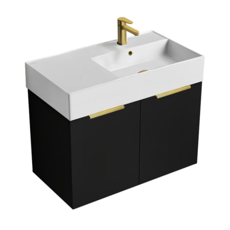 Matte Black / Matte Gold