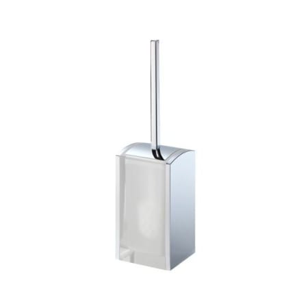 Nameeks Gedy Free Standing Toilet Brush Holder Transparent / Polished Chrome