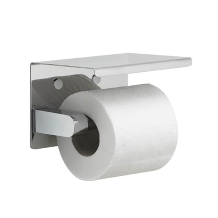 Nameeks Malta Toilet Paper Holder with Shelf Chrome