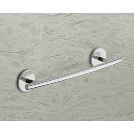 Nameeks Gedy Wall Mounted Towel Bar Polished Chrome