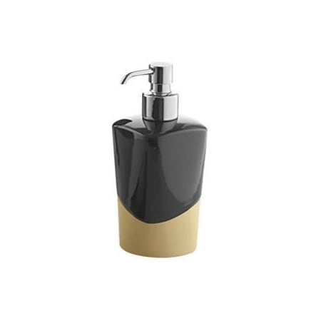 Nameeks Gedy Collection Free Standing Soap Dispenser Black / Mustard