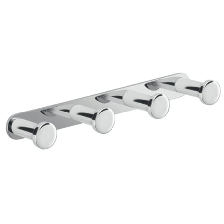 Nameeks Canarie Quadruple Robe Hook Rack Polished Chrome