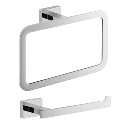 Nameeks Gedy Bathroom Accessories Set Polished Chrome