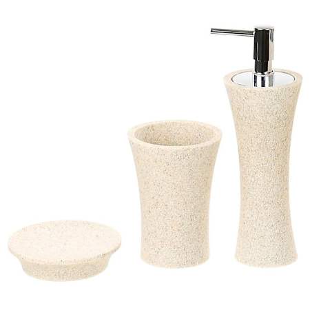 Nameeks Gedy Bathroom Accessories Set Beige