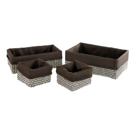 Nameeks Gedy Free Standing Storage Basket Moka