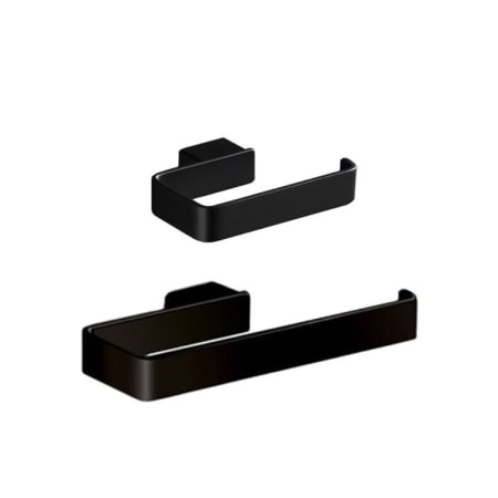 Nameeks Gedy Bathroom Accessories Set Matte Black