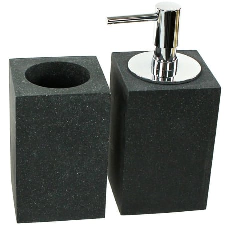Nameeks Gedy Bathroom Accessories Set Black