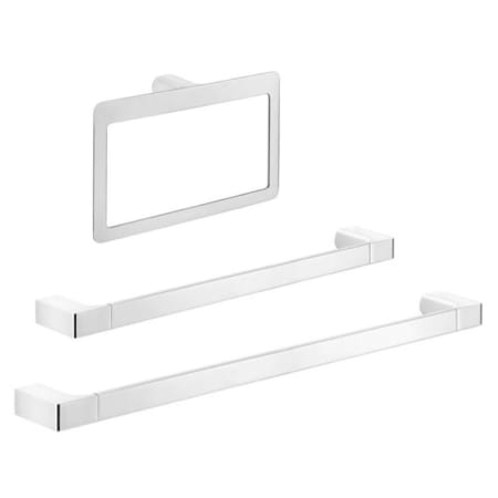 Nameeks Gedy Bathroom Accessories Set Polished Chrome
