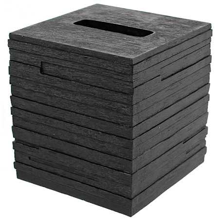Nameeks Gedy Tissue Box Cover Black