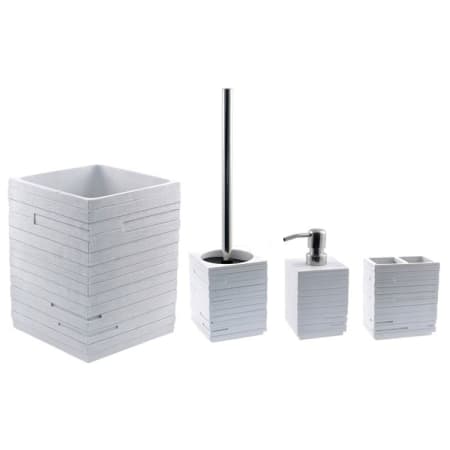 Nameeks Gedy Bathroom Accessories Set White