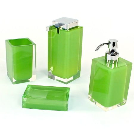 Nameeks Gedy Bathroom Accessories Set Avacado Green