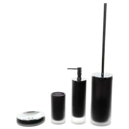 Nameeks Gedy Bathroom Accessories Set Black