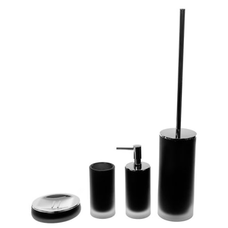 Nameeks Gedy Bathroom Accessories Set Black
