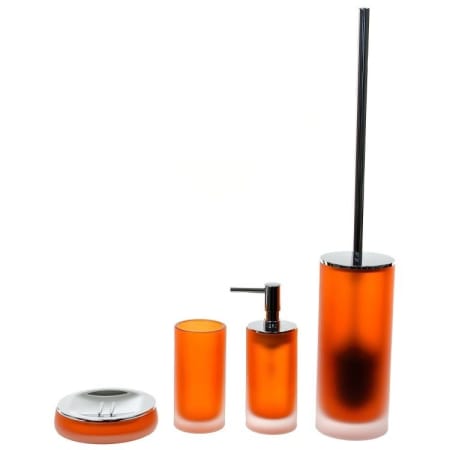 Nameeks Gedy Bathroom Accessories Set Orange