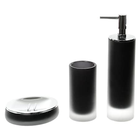 Nameeks Gedy Bathroom Accessories Set Black